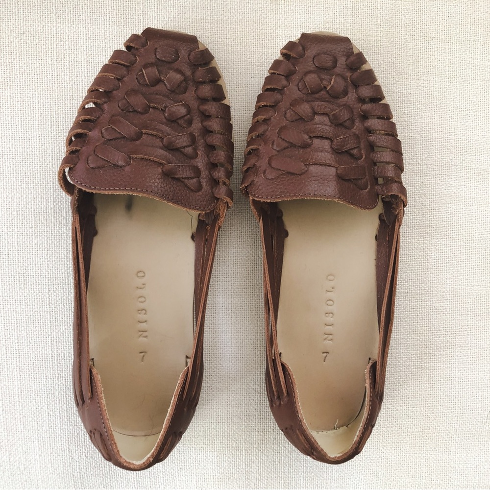 Nisolo Huarache Sandals in size 7